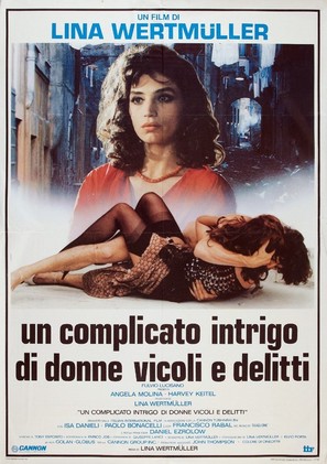 Un complicato intrigo di donne, vicoli e delitti - Italian Movie Poster (thumbnail)