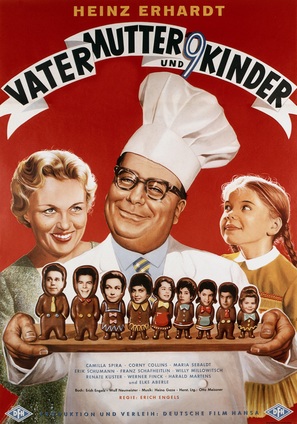 Vater, Mutter und neun Kinder - German Movie Poster (thumbnail)