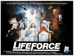 Lifeforce - British Movie Poster (thumbnail)
