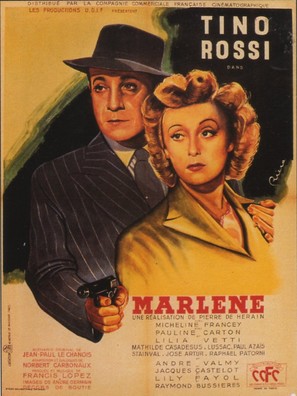 Marl&egrave;ne - French Movie Poster (thumbnail)