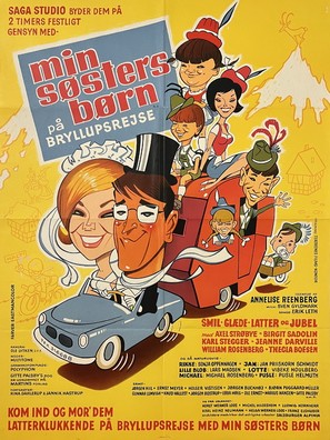 Min s&oslash;sters b&oslash;rn p&aring; bryllupsrejse - Danish Movie Poster (thumbnail)