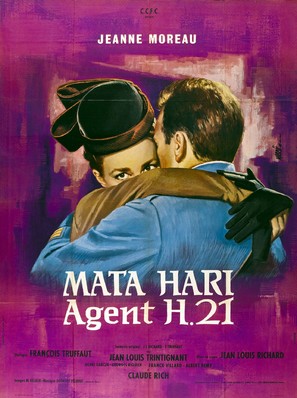 Mata Hari, agent H21 - French Movie Poster (thumbnail)