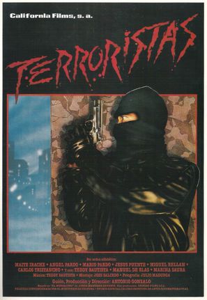 Terroristas - Spanish Movie Poster (thumbnail)