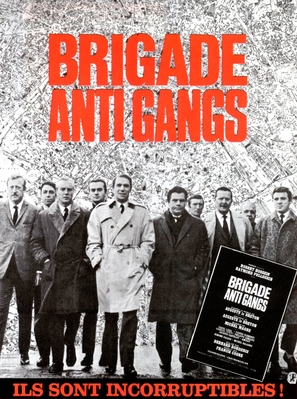 Brigade antigangs - French Movie Poster (thumbnail)