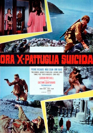 Ora X - pattuglia suicida - Italian Movie Poster (thumbnail)