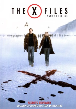 The X Files: I Want to Believe - DVD movie cover (thumbnail)