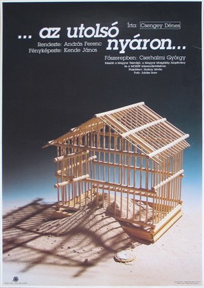 Az utols&oacute; ny&aacute;ron - Hungarian Movie Poster (thumbnail)
