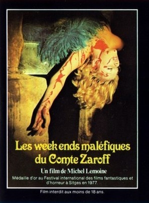 Les week-ends mal&eacute;fiques du Comte Zaroff - French Movie Poster (thumbnail)