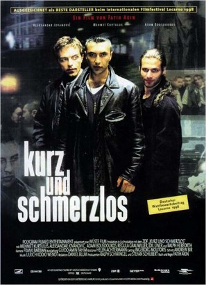 Kurz und schmerzlos - German Movie Poster (thumbnail)