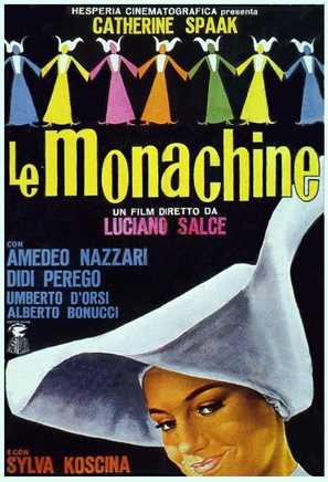 Le monachine - Italian Movie Poster (thumbnail)