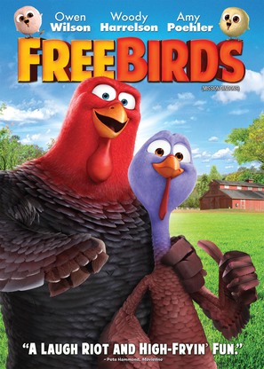 Free Birds - Canadian DVD movie cover (thumbnail)