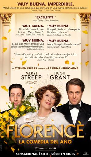 Florence Foster Jenkins - Argentinian Movie Poster (thumbnail)