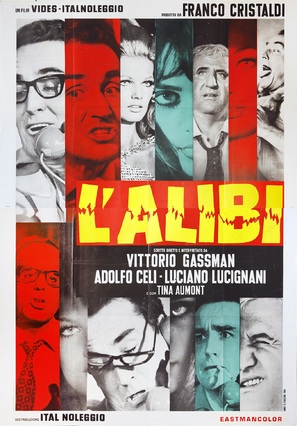 L&#039;alibi - Italian Movie Poster (thumbnail)