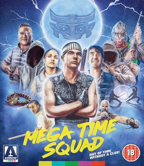 Mega Time Squad - British Blu-Ray movie cover (thumbnail)