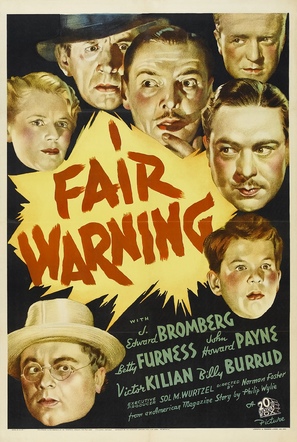 Fair Warning - Movie Poster (thumbnail)
