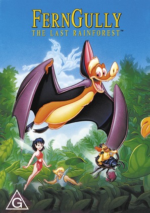 FernGully: The Last Rainforest - Australian DVD movie cover (thumbnail)