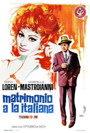 Matrimonio all&#039;italiana - Spanish Movie Poster (thumbnail)