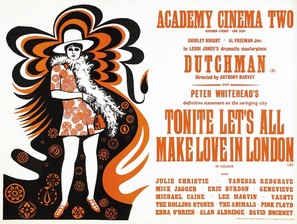 Tonite Let&#039;s All Make Love in London - British Movie Poster (thumbnail)