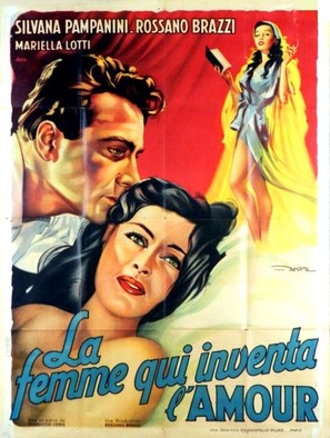 La donna che invent&ograve; l&#039;amore - French Movie Poster (thumbnail)