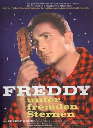 Freddy unter fremden Sternen - German Movie Poster (thumbnail)