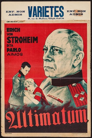 Ultimatum - Belgian Movie Poster (thumbnail)