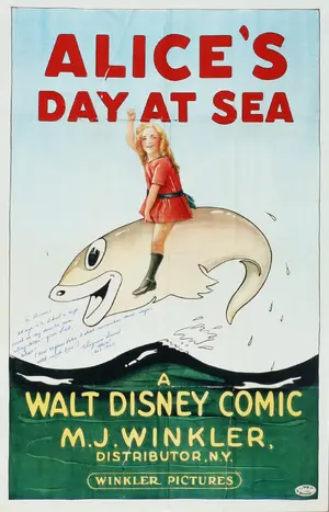 Alice's Day at Sea Poster