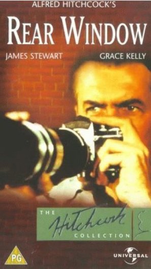 Rear Window - British VHS movie cover (thumbnail)