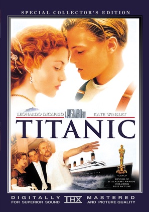 Titanic - DVD movie cover (thumbnail)
