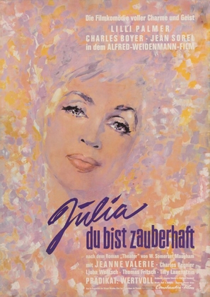 Julia, du bist zauberhaft - German Movie Poster (thumbnail)