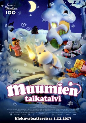 Muumien taikatalvi - Finnish Movie Poster (thumbnail)