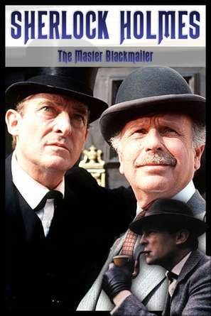 &quot;The Case-Book of Sherlock Holmes&quot; The Master Blackmailer - British Movie Cover (thumbnail)