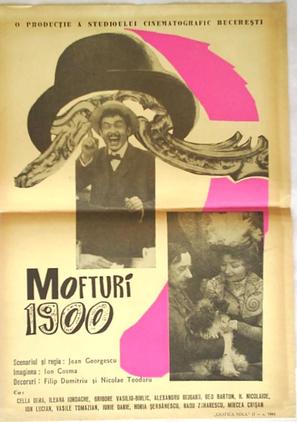 Mofturi 1900 - Romanian Movie Poster (thumbnail)