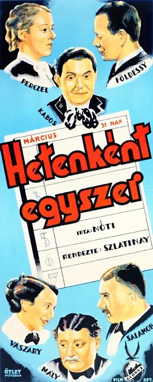 Hetenként egyszer láthatom Poster