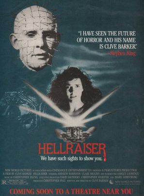 Hellraiser - Movie Poster (thumbnail)