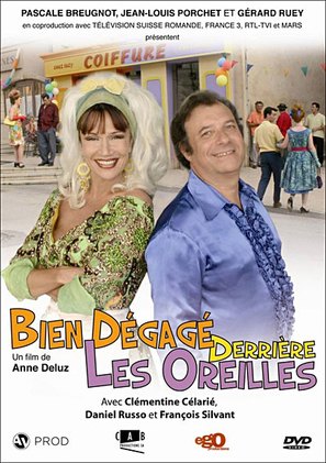 Bien d&eacute;gag&eacute; derri&egrave;re les oreilles - French Movie Cover (thumbnail)