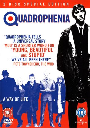 Quadrophenia - British DVD movie cover (thumbnail)