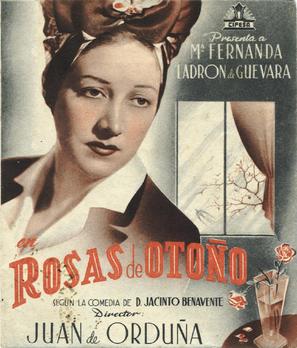 Rosas de oto&ntilde;o - Spanish Movie Poster (thumbnail)