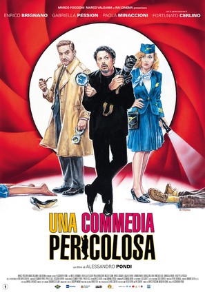 Una commedia pericolosa - Italian Movie Poster (thumbnail)