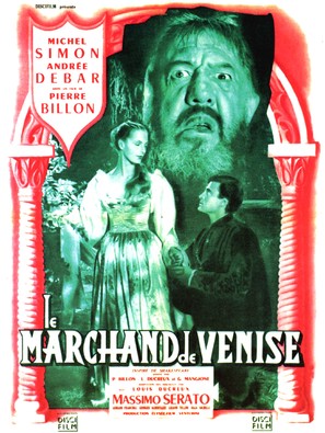 Le marchand de Venise - French Movie Poster (thumbnail)