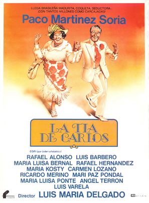 T&iacute;a de Carlos, La - Spanish Movie Poster (thumbnail)
