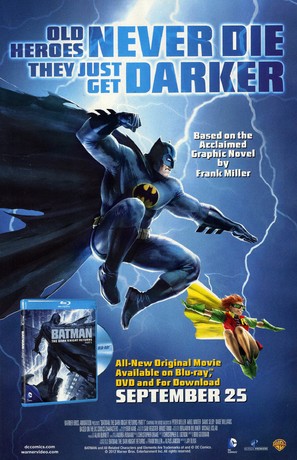 Batman: The Dark Knight Returns, Part 1 - Video release movie poster (thumbnail)