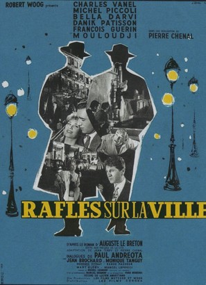 Rafles sur la ville - French Movie Poster (thumbnail)