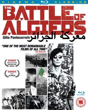 La battaglia di Algeri - British Blu-Ray movie cover (thumbnail)