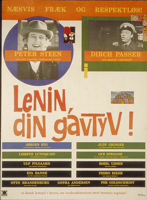 Lenin, din gavtyv - Danish Movie Poster (thumbnail)