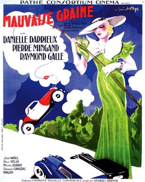 Mauvaise graine - French Movie Poster (thumbnail)
