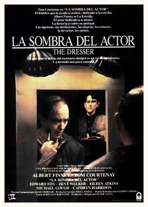 The Dresser - Spanish Movie Poster (thumbnail)
