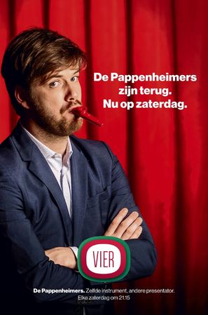 &quot;De pappenheimers&quot; - Belgian Movie Poster (thumbnail)