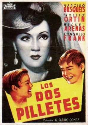 Los dos pilletes - Spanish Movie Poster (thumbnail)