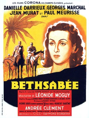 Bethsab&eacute;e - French Movie Poster (thumbnail)