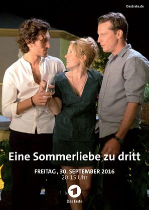 Eine Sommerliebe zu Dritt - German Movie Poster (thumbnail)